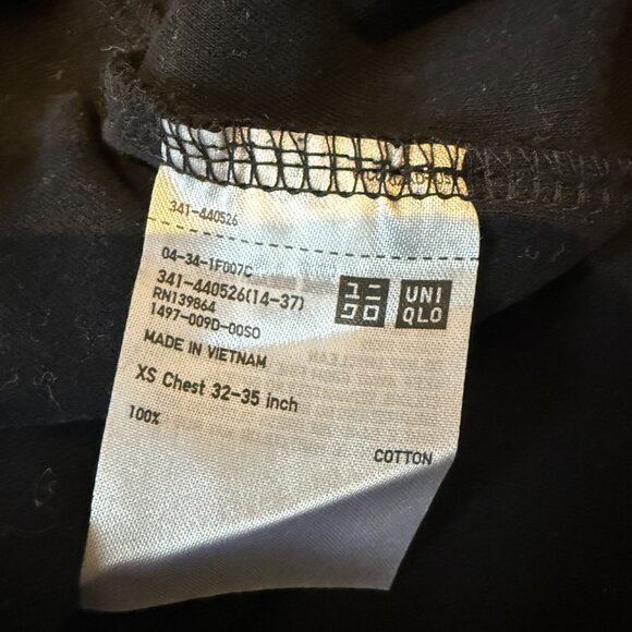Uniqlo XS black cotton turtleneck -- 2 available - Picture 5 of 5